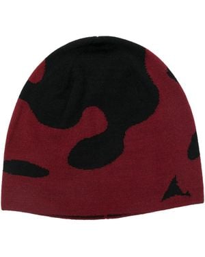 ROA Magma Wool Beanie - Red
