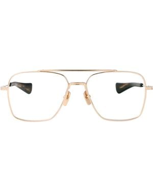 Dita Eyewear Aviator Optical Dtx111 02 Gld - Metallic