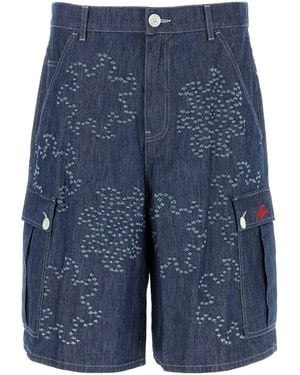 Marni Denim Bermuda Shorts - Blue