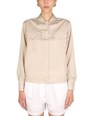 Aspesi Regular Solid Shirt - White