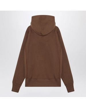 Champion Cotton Hoodie - Brown