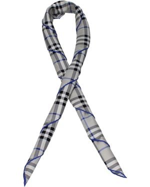 Burberry Foulard Silk - Nero