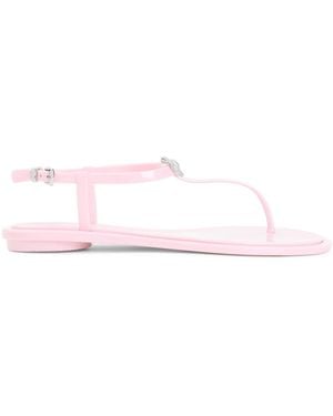 Mach & Mach Flat Sandals - Pink