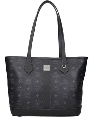 MCM Shoulder Bags New Liz Fabric And - Black