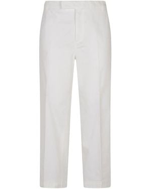 Thom Browne Utility Chino Trouser Garment Dye - White