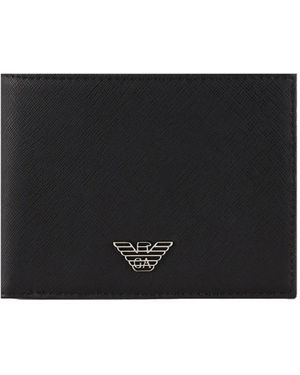 Emporio Armani Brieftaschen schwarz