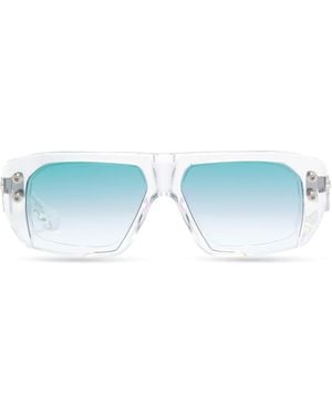 Dita Eyewear Hypher -1183 - kristallklares / antikes Silber - Schwarz
