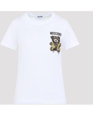 Moschino Mini Teddy T-Shirt - Weiß
