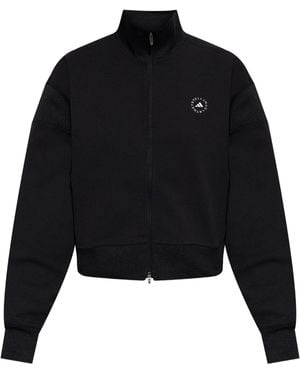 adidas By Stella McCartney Knitrack Toped Track Top - Black