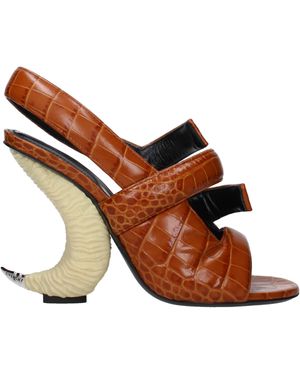 Givenchy Sandalen zeigen 4G Frauen Hautbraun/Bräune