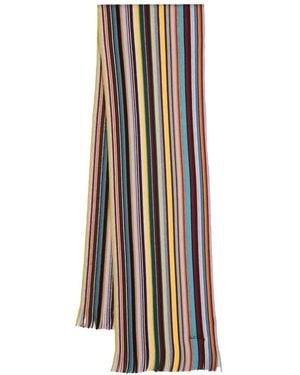 Paul Smith Sjaals Multi -kleuren - Wit