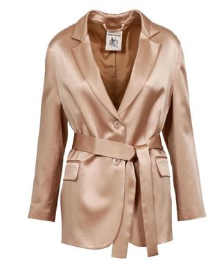 Semicouture Jackets - Natural