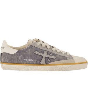 Premiata Steven 8050 Trainers - Grey