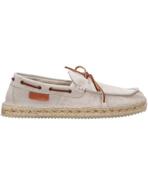 Espadrilles Sandalen Stein - Weiß
