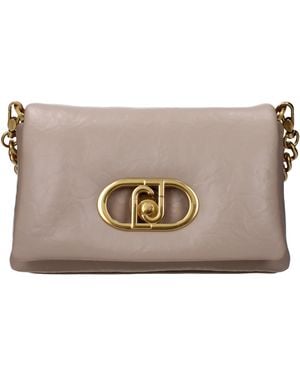 Liu Jo Shoulder Bags Lapuffy Polystyrene/Dark Sand The Bags Are Made Of Polyester And Are Made Of Polyester - Gray