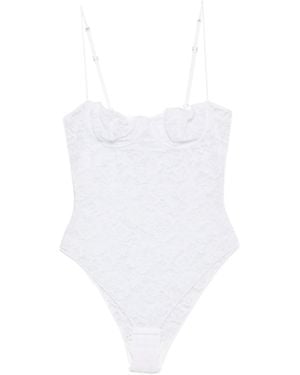 Oséree Bridal O Lover Balconette Maillot - White