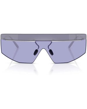 Prada Sonnenbrille Prb55 S 1 Bc70 P Silber/Lila Unisex - Blau