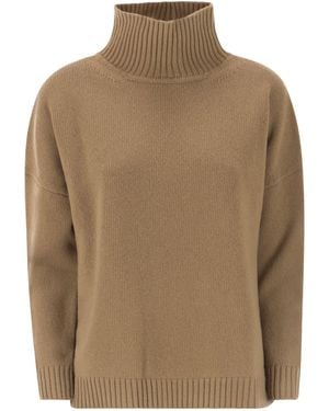 Weekend by Maxmara Rollkragenpullover aus Borgia-Wolle von - Braun