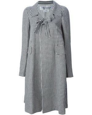 Comme des Garçons Abrigo de algodón comunes - Gris