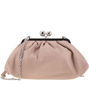 Weekend by Maxmara Wochenende Max Mara Cubico mittelgroßer Konditor in Nappa -Leder - Pink
