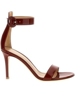 Gianvito Rossi 'Portofino' Sandals - Brown