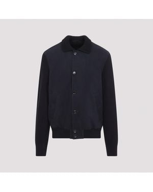 Brioni Blouse Met Overhemdkraag - Blauw