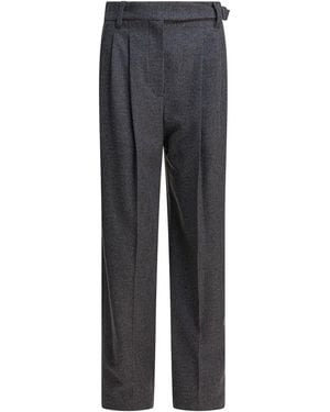 Brunello Cucinelli Wool Pants - Gray