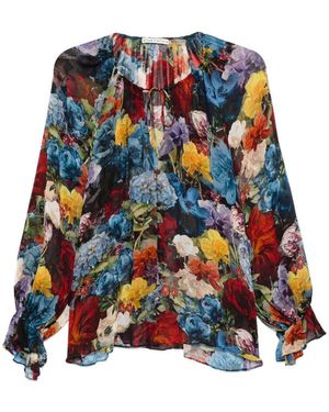 Alice + Olivia Josephine Bluse - Weiß