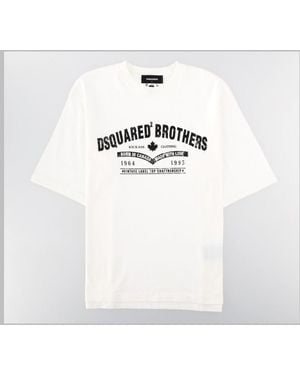 DSquared² T Shirt Loose Fit - White