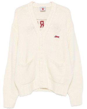 ICECREAM Wool Blend Cardigan - White
