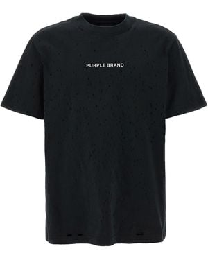 Purple Trademark T-Shirt - Black