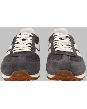 Tom Ford Sneakers Mick Suede Calf Leather Sneakers - Gray