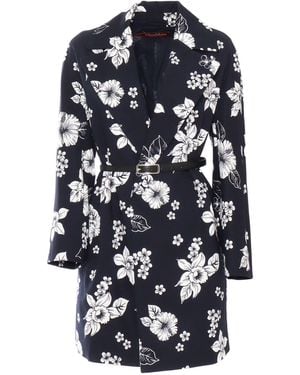 Max Mara Viterbo Overcoat - Blue