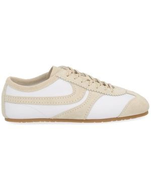 Dries Van Noten Suede Sneaker - White