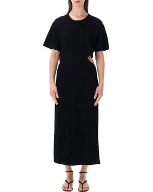 THE GARMENT Madison Cut-Out Knit Dress - Black