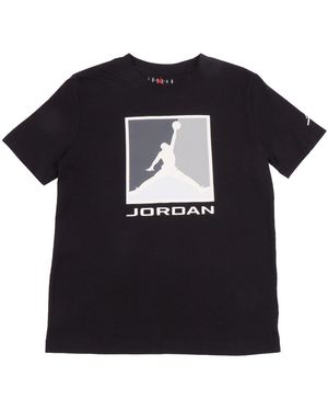 Nike Jdb M J Flt Ess Bl 3.0 Ss Tee - Schwarz
