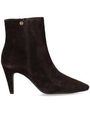 Michael Kors Micheal Kors Daniela Heeled Ankle Boot - Black