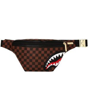 Sprayground Sprühplatzbeutel "Sawtooth Sharks" - Braun