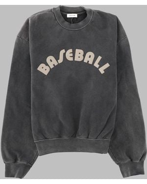 Fear Of God Sweatshirt Baseball Cotton Sweatshirts - Grey