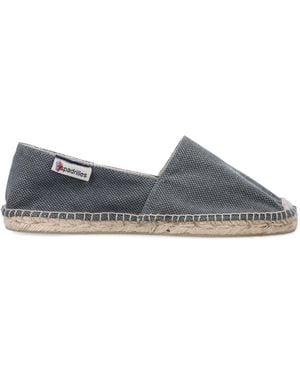Espadrilles Platte Schoenen Grijs