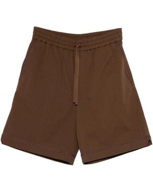 Drole de Monsieur Short Elastiqué Jour Echelle - Brown