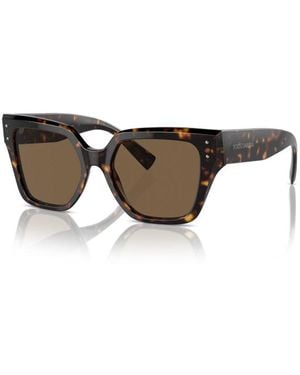 Dolce & Gabbana Occhiali Da Sole Marroni - Marrone