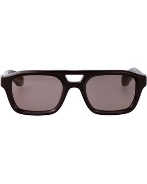 McQueen Alexander Mc Queen Aviator Sunglasses Am0505 S 004 - Brown