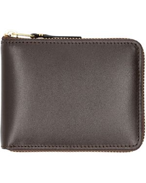 Comme des Garçons Small Zip Around Wallet - Gray