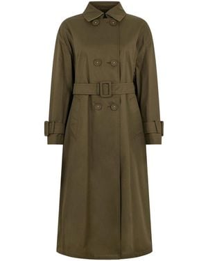 Herno Cotton Trench Coat - Green