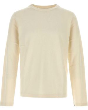 Extreme Cashmere Cotton Cashmere Blend Jumper N°500 For - White