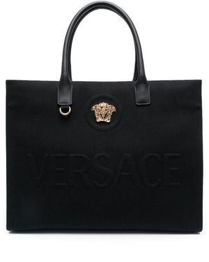Versace La Medusa Grote Draagtas - Zwart