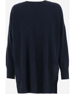 Bruno Manetti Wool Blend Pullover - Blue