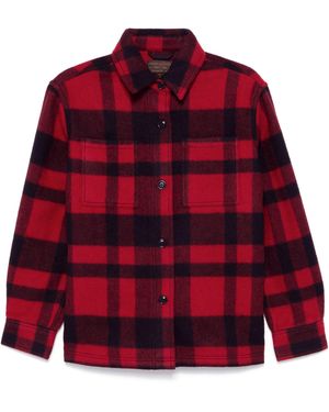 Filson W'S Wool Overshirt Fwcps00175167 - Red