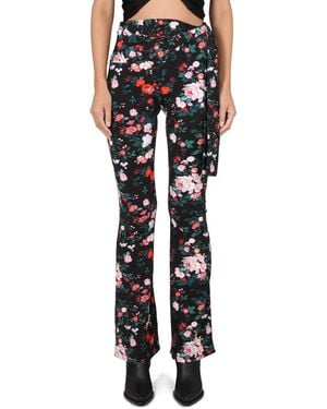 Rabanne Printed Pants - Black